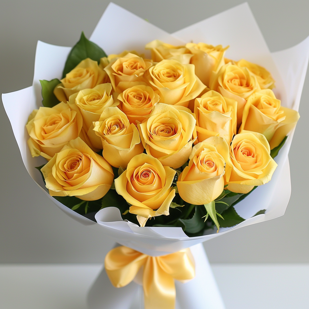 Yellow Rose Bouquet