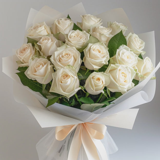 White Rose Bouquet