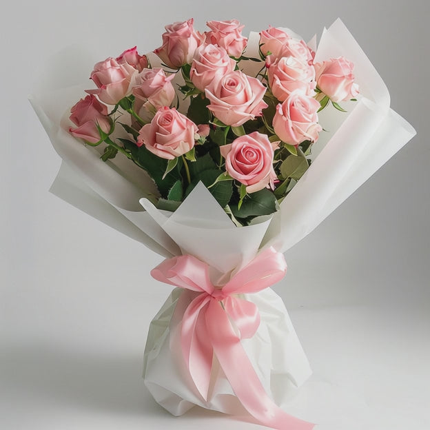Pink Roses Bouquet